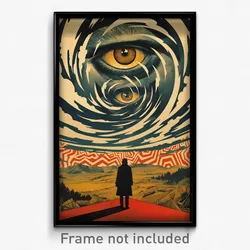 Russian Movie Poster - Unusual Earthquake (Russia Retro Film Art Print)