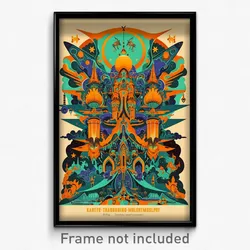 Icelandic Movie Poster - Kaleidoscopic Haberdashery (Iceland Film Art Print)