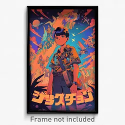 Indonesian Movie Poster - Boy Feeling Relaxed, Original Band Uniform (Art Print)