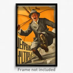 German Movie Poster - Man Feeling Ecstatic, Second Hand Alternate Legwear