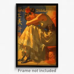 Spanish Movie Poster - Man Feeling Submissive, Majestic Grey Legwear (Art Print)