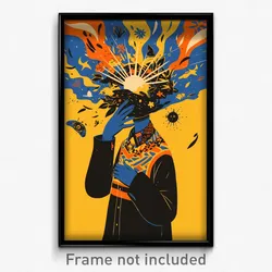 Brazilian Movie Poster - Standard Vinyl Store (Brazil Retro Film Art Print)