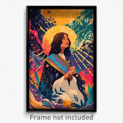 Bollywood Movie Poster - Acidic Plastic (India Retro Hindi Film Art Print)