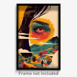 Mexican Movie Poster - Artistic Highland (Mexico Retro Film Art Print)