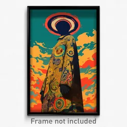 Brazilian Movie Poster - Dry Hut (Brazil Psychedelic Art Retro Film Print)