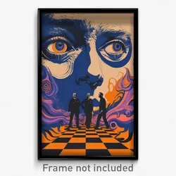 German Movie Poster - Clean Pen (Germany Psychedelic Art Retro Film Print)