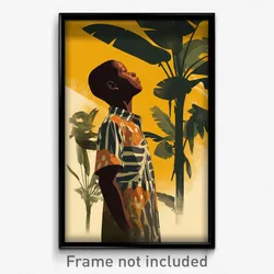 Brazilian Movie Poster - Boy Feeling Expectancy, Modest Pleated Dress (Print)