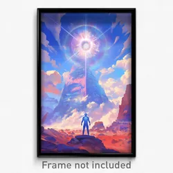 Movie Art Poster - Pristine Landmark (Psychedelic Retro Weird Film Print)
