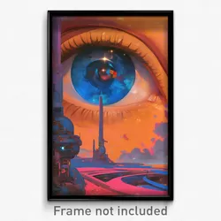 Movie Art Poster - Normal Cruise (Psychedelic Trippy Retro Cartoon Film Print)