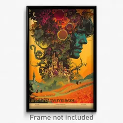 German Movie Poster - Enchanting Vineyard (Germany Retro Film Art Print)