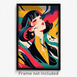 Art Poster - Beautiful Pass (Psychedelic Trippy Weird 11x17 Print)