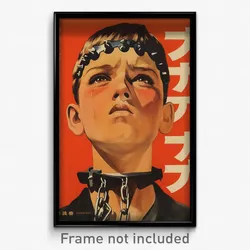 German Movie Poster - Boy Feeling Demoralized, Ragged Frilled Choker (Art Print)