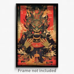 Indonesian Movie Poster - Average Tableau (Indonesia Retro Film Art Print)