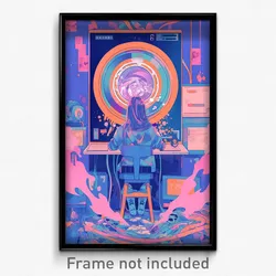 Icelandic Movie Poster - Sentimental Drying Machine (Iceland Film Art Print)