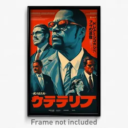 Brazilian Movie Poster - Man Feeling Moody, Nice Blue Coat (Brazil Art Print)