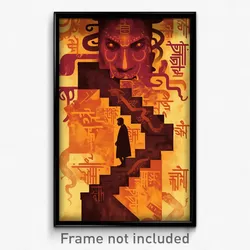 Bollywood Movie Poster - Sharp Stair (India Retro Hindi Film Art Print)