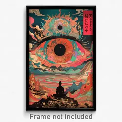 Vietnamese Movie Poster - Sharp Tacos (Vietnam Psychedelic Art Retro Film Print)