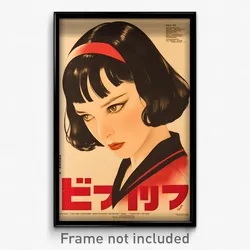 Hebrew Movie Poster - Woman Feeling Nervous, Well To Do Red Sailor Collar