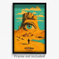 Russian Movie Poster - Sunny Climb (Russia Psychedelic Art Retro Film Print)