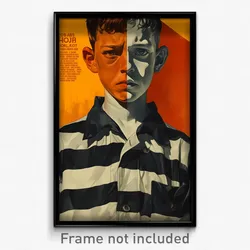 German Movie Poster - Boy Feeling Angry, Fantastic Prison Clothes (Art Print)
