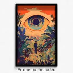 Vietnamese Movie Poster - Rural Rome (Vietnam Psychedelic Art Retro Film Print)