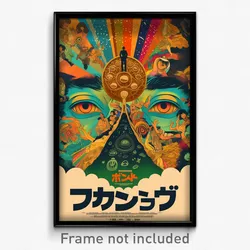 Brazilian Movie Poster - Remarkable Petroglyphs (Brazil Retro Film Art Print)