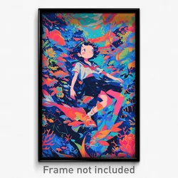 Art Poster - Empty Depths (Psychedelic Trippy Weird 11x17 Print)