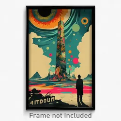 Icelandic Movie Poster - Brilliant Tabernacle (Iceland Retro Film Art Print)