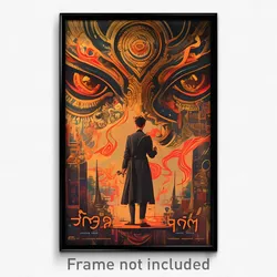 Thai Movie Poster - Adorable Gambit (Thailand Psychedelic Art Retro Film Print)