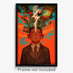 Mexican Movie Poster - Boy Feeling Hospitable, Upbeat Short Necktie (Art Print)