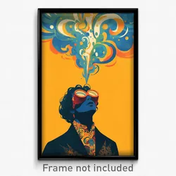 German Movie Poster - Boy Feeling Excitement, Ambitious Eyewear On Headwear