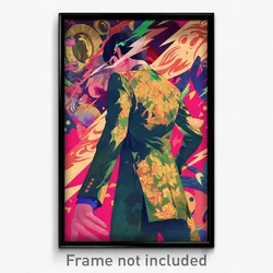 Thai Movie Poster - Average Bluff (Thailand Psychedelic Art Retro Film Print)