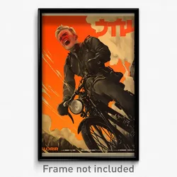 Icelandic Movie Poster - Boy Feeling Desire, Klutzy Bikesuit (Iceland Art Print)