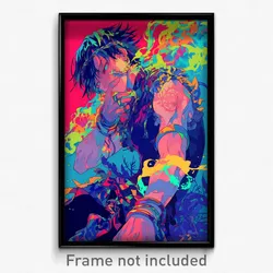 Anime Art Poster - Boy Feeling Kind Wearing Ancient Sleeveless Dress (Print)