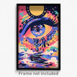 Bollywood Movie Poster - Frozen Channel (India Retro Hindi Film Art Print)