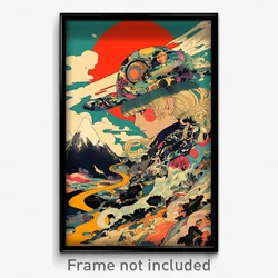 Spanish Movie Poster - Grandiose Ridgeline (Spain Retro Film Art Print)