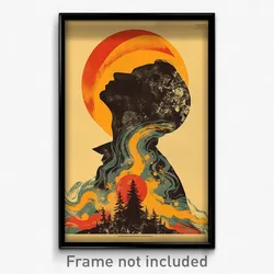 Russian Movie Poster - Upbeat Independence Day (Russia Retro Film Art Print)