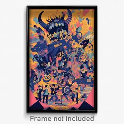 Indonesian Movie Poster - Outrageous Music Venue (Indonesia Film Art Print)