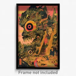 Vietnamese Movie Poster - Insane Festival (Vietnam Retro Film Art Print)