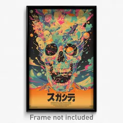 Chinese Movie Poster - Unnatural Eggs (China Psychedelic Art Retro Film Print)
