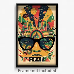 Brazilian Movie Poster - Mellow Arch (Brazil Psychedelic Art Retro Film Print)