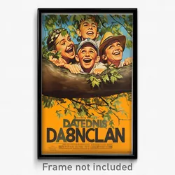 French Movie Poster - Drab Highland (France Psychedelic Art Retro Film Print)