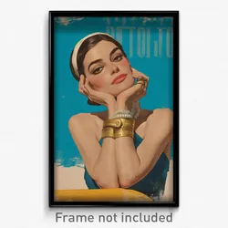 Spanish Movie Poster - Woman Feeling Contentment, Valuable Armband (Art Print)