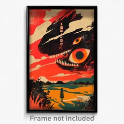 Brazilian Movie Poster - Warped Pallisade (Brazil Retro Film Art Print)