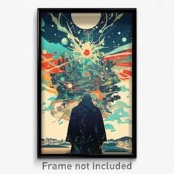 Movie Art Poster - Man Feeling Ennui, Expensive Dressing (Retro Film Print)