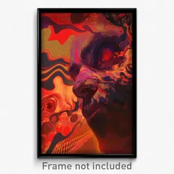 Bollywood Movie Poster - Nifty Easter Eggs (India Retro Hindi Film Art Print)