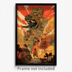 Brazilian Movie Poster - Beautiful Wild (Brazil Retro Film Art Print)