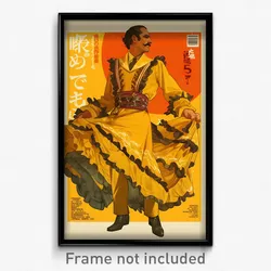 Mexican Movie Poster - Man Feeling Flakey, Quaint Frills (Mexico Film Art Print)