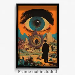 Mexican Movie Poster - Superb Keep (Mexico Psychedelic Art Retro Film Print)