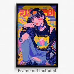 Vietnamese Movie Poster - Girl Feeling Tenderness, Silly Capri Pants (Art Print)